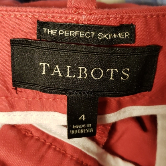 Talbots perfect skimmer capri pants 4 - Picture 5 of 7